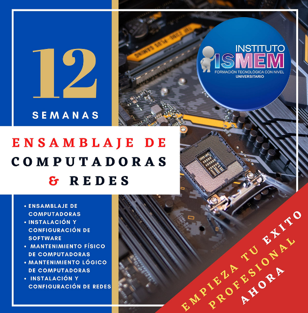 Diseño ensamblaje de computadoras y redes